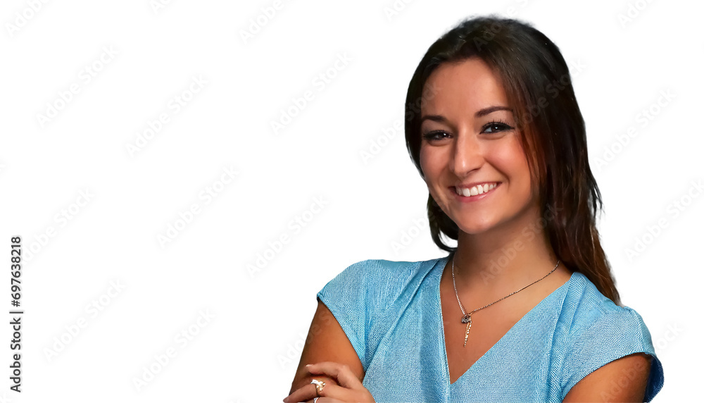 Business-Frau - freigestellt Business-Frau - freigestellt