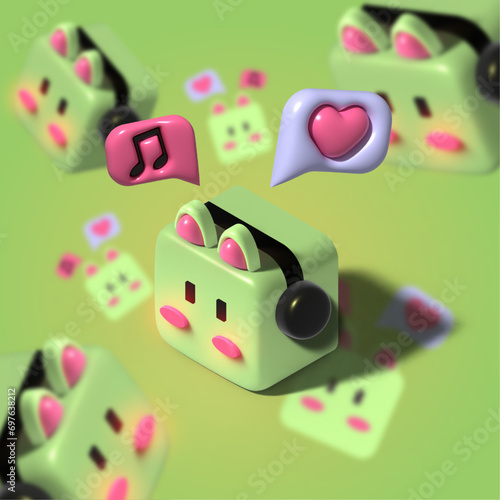3D Cute Character