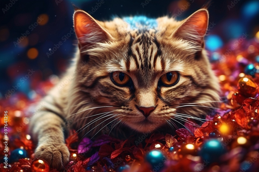 cat in the cosmic universe