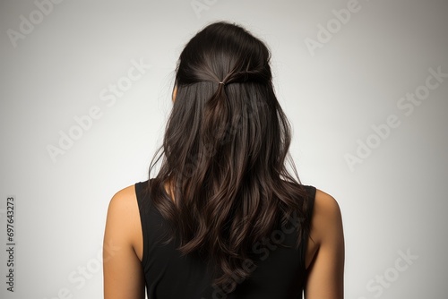 view of womens hairstyles seen from behind professional photography