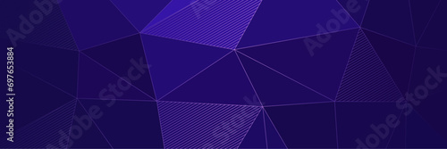 abstract purple geometric elegant background with triangles lines