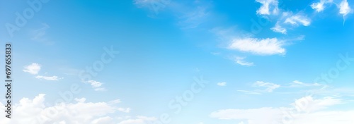 青空と雲のバックグラウンド photo