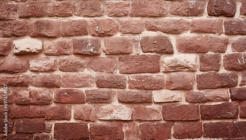 old red stone wall background texture