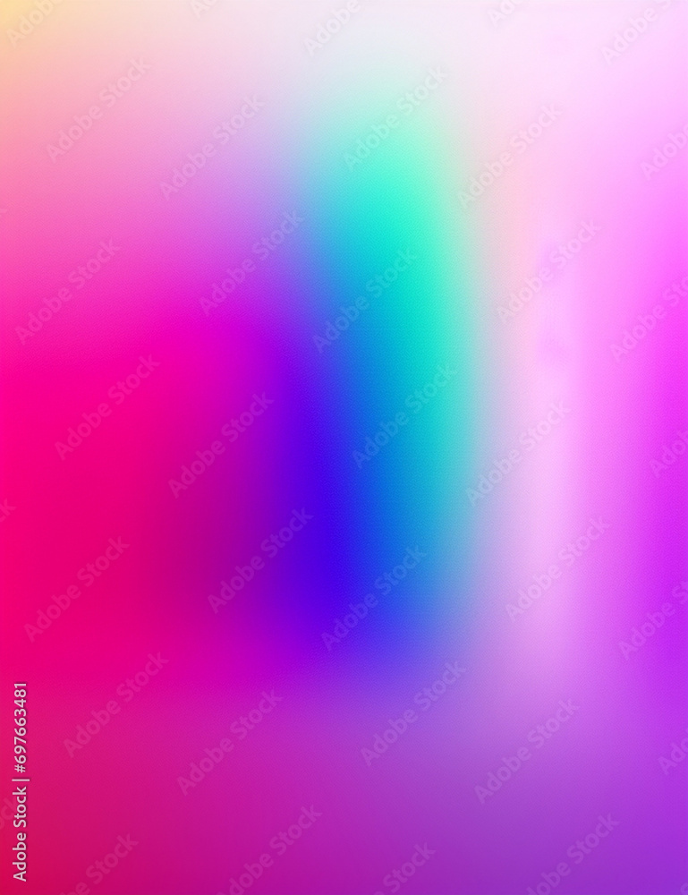 Dynamic Pink Purple Yellow Gradient: Noise Texture Backdro