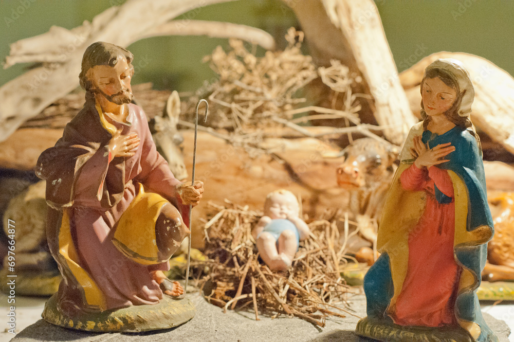 Giuseppe e Maria nel Presepe Giuseppe e Maria nel Presepe