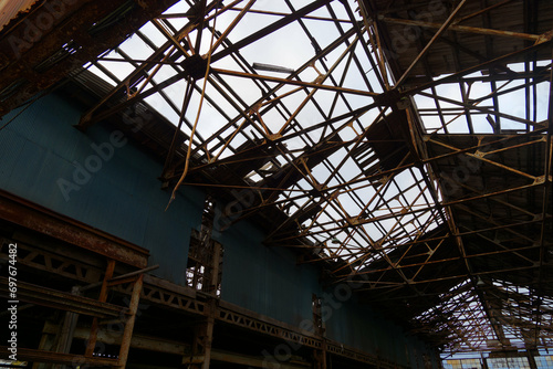 解体される工場 © Keisuke.W