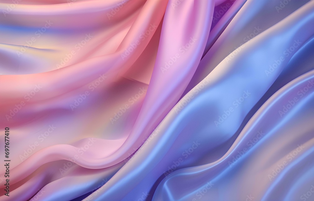 Obraz premium abstract background of elegant pink silk or satin texture with some smooth folds in it