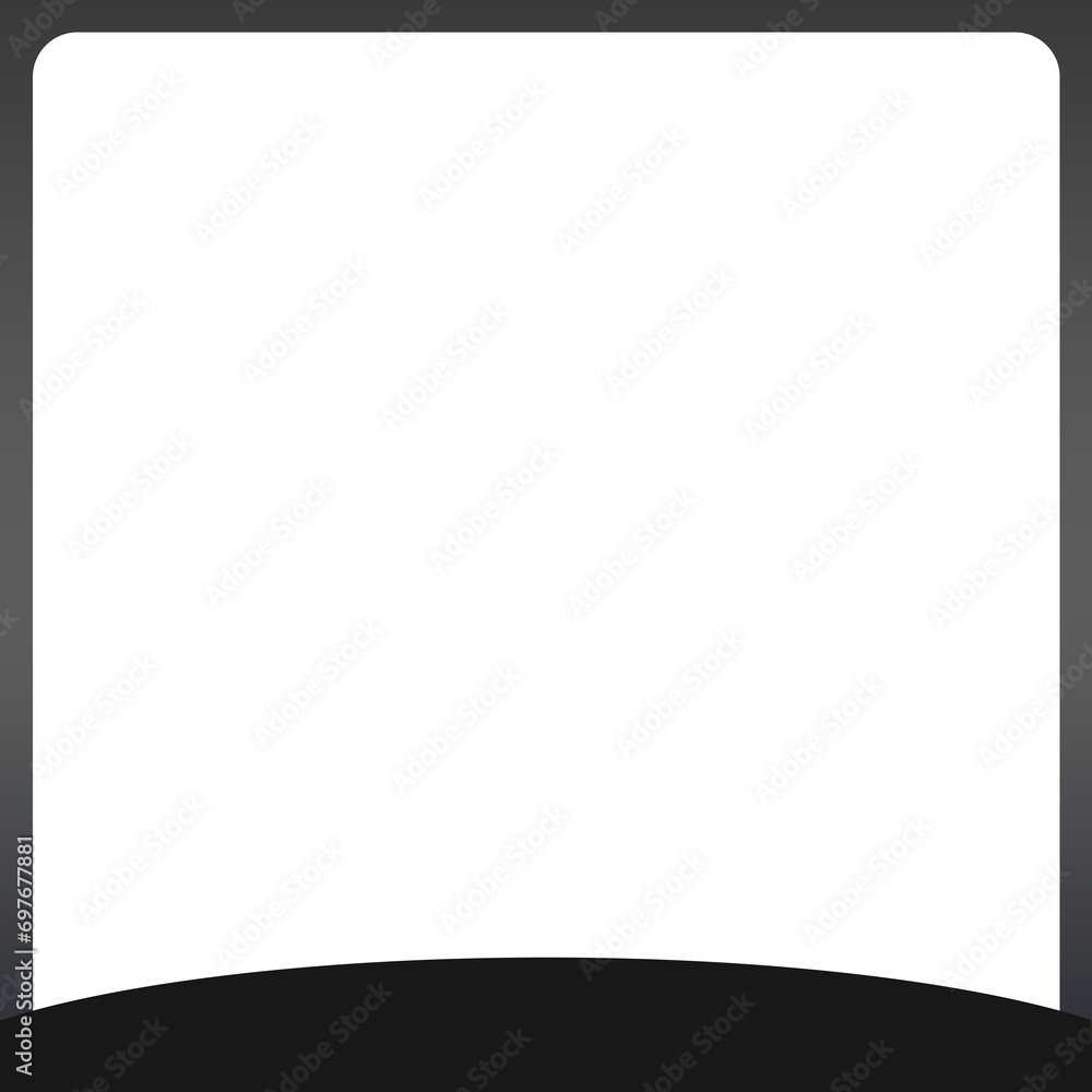 black square frame and banner bottom bar black square frame and banner bottom bar