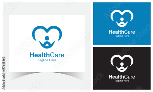 Health Care Logo Design Template.