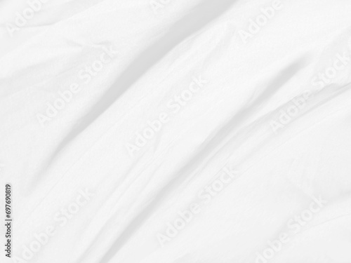 abstract white and gray soft fabric beauty smooth curve shape decorate fashion textile background