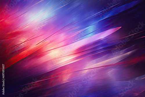 abstract background with the colored dots and blurred rays of light