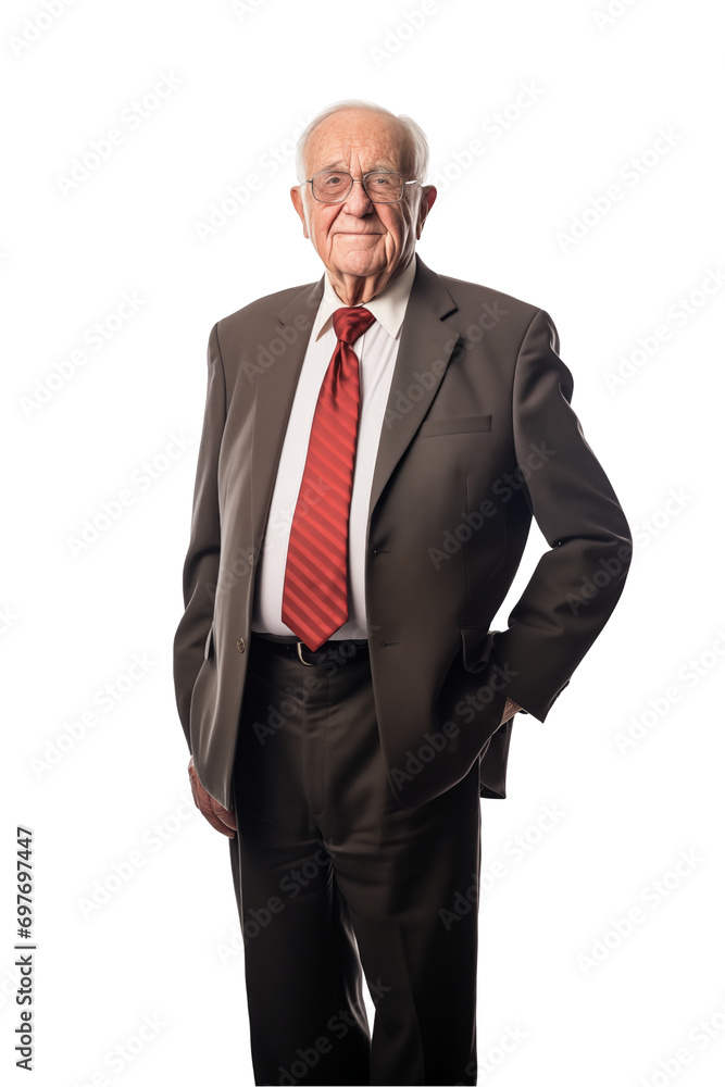portrait of a senior male in business outfits isolated portrait of a senior male in business outfits isolated