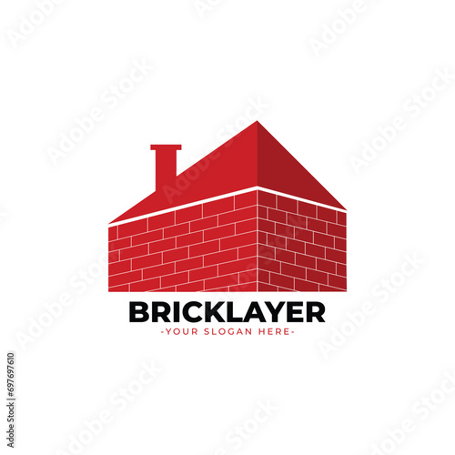 logo design for bricklayer service