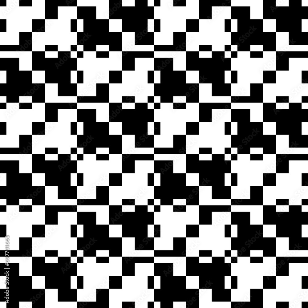 Squares, checks, figures ornament. Seamless pattern. Geometric background. Tribal motif. Folk wallpaper. Geometrical ornate. Ethnic backdrop. Textile print, abstract illustration. Ethnical vector Squares, checks, figures ornament. Seamless pattern. Geometric background. Tribal motif. Folk wallpaper. Geometrical ornate. Ethnic backdrop. Textile print, abstract illustration. Ethnical vector