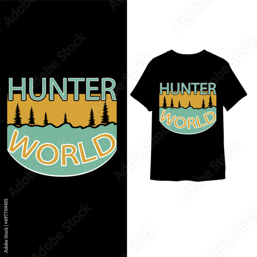 hunting t shirt design for men