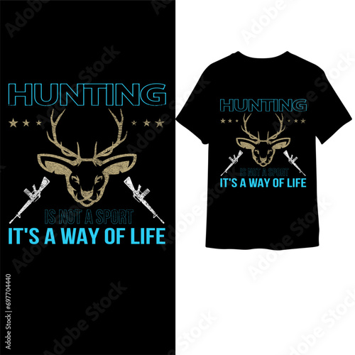 hunting t shirt design for men