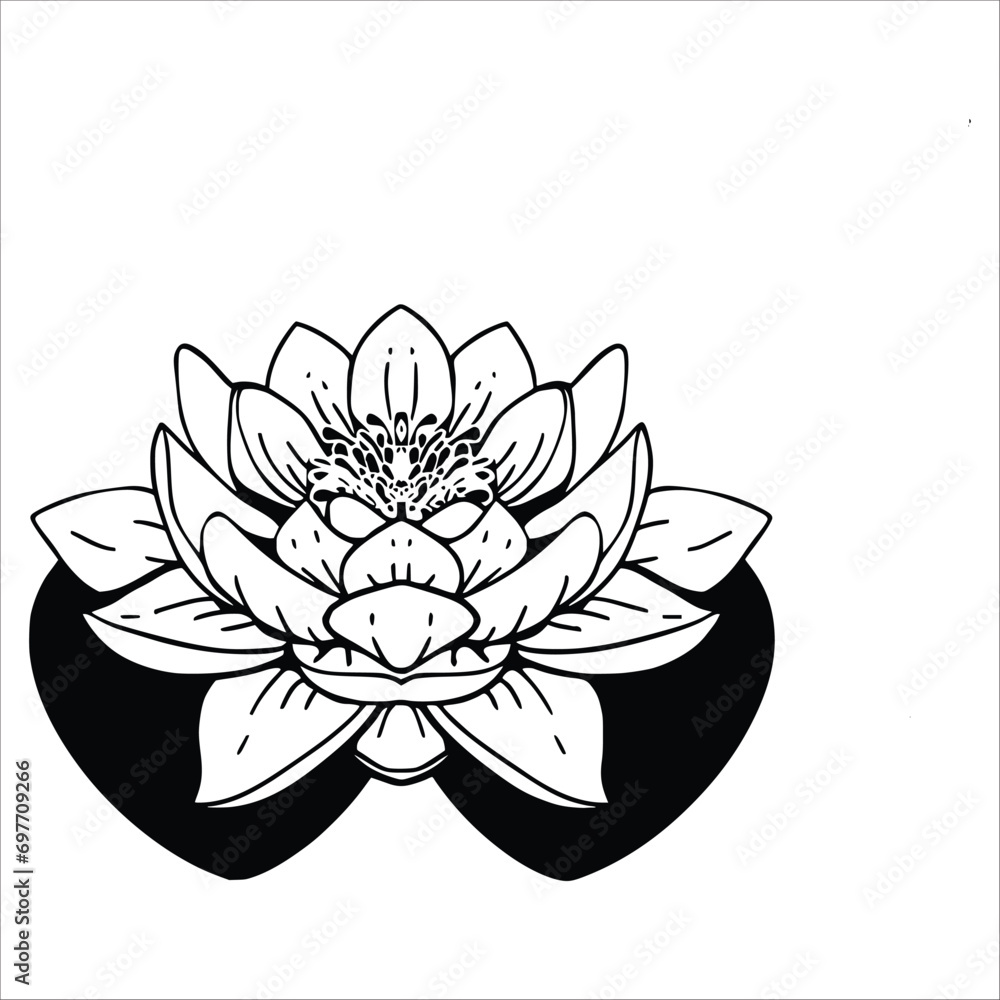 Stylish , fashionable and awesome Lotus Flower art and illustrator Stylish , fashionable and awesome Lotus Flower art and illustrator