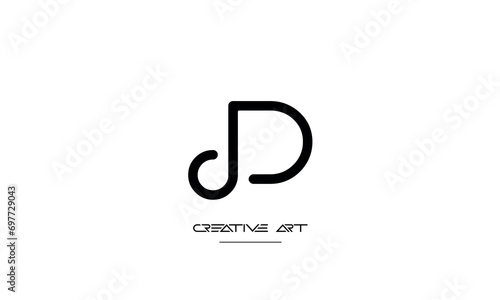 DD, D abstract letters logo monogram