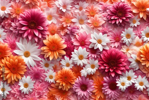 3d wallpaper of beautiful flower background © MuhammadQaiser
