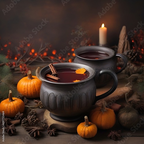 halloween pumpkin and candle,candle,light,flame,christmas,fire,holiday,decoration,Ai generated 