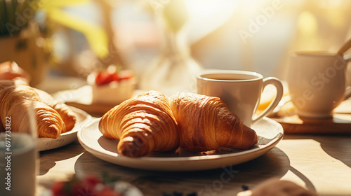 Coffee and Croissants: Breakfast Extravaganza, Generative AI
