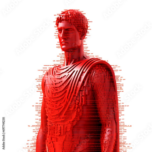 Ancient Roman Statue PNG