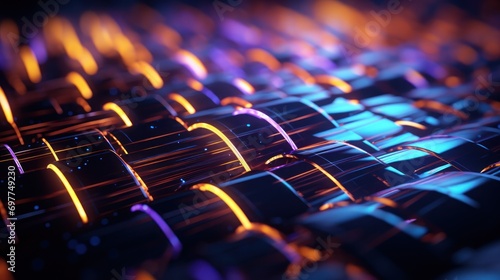 connection, network, technology, communication, futuristic, cyberspace, innovation, 3d rendering, city skyline, connect. abstract smart network and connection technology generative image via AI.