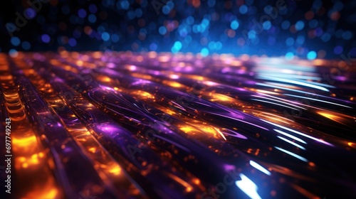 connection, network, technology, communication, futuristic, cyberspace, innovation, 3d rendering, city skyline, connect. abstract smart network and connection technology generative image via AI. © sornthanashatr