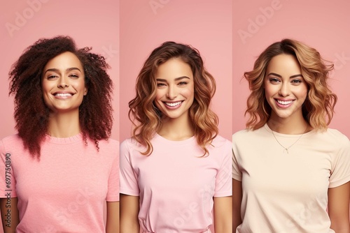 portrait of three women