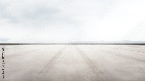 Race track background, no car, blank background. Speed car racing banner photo