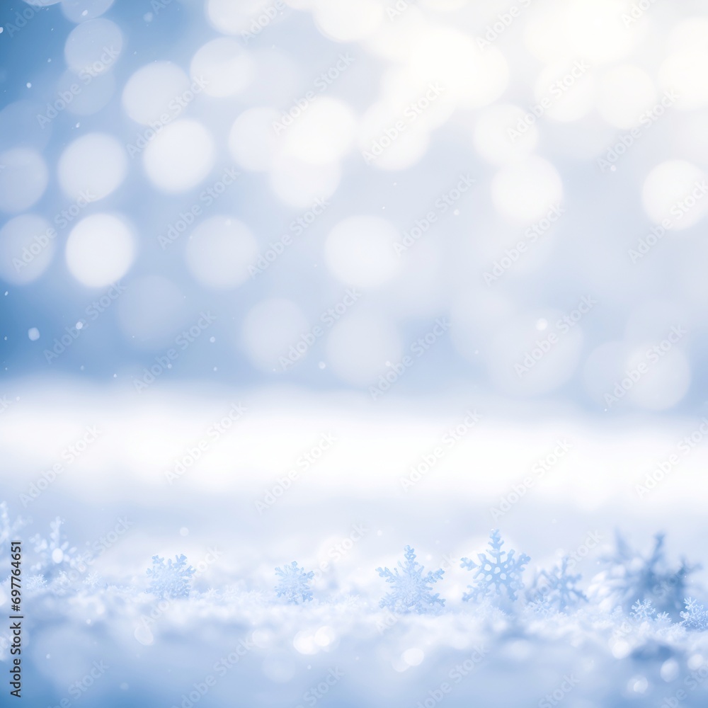 Fototapeta premium Frost background. AI generated illustration