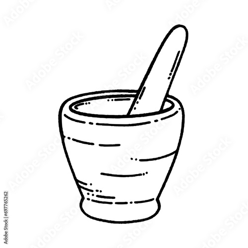 svg thailand land of smile doodle element set