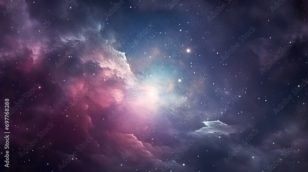 Background or wallpaper of outer space, universe