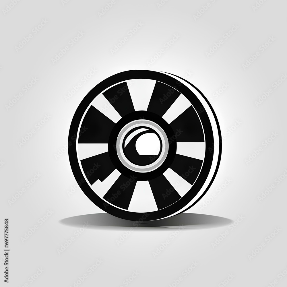 Filament logo used for printer or 3d printing Filament logo used for printer or 3d printing