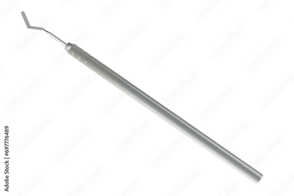 Dental Composite Spatula, tool. 3D rendering isolated on transparent background Dental Composite Spatula, tool. 3D rendering isolated on transparent background