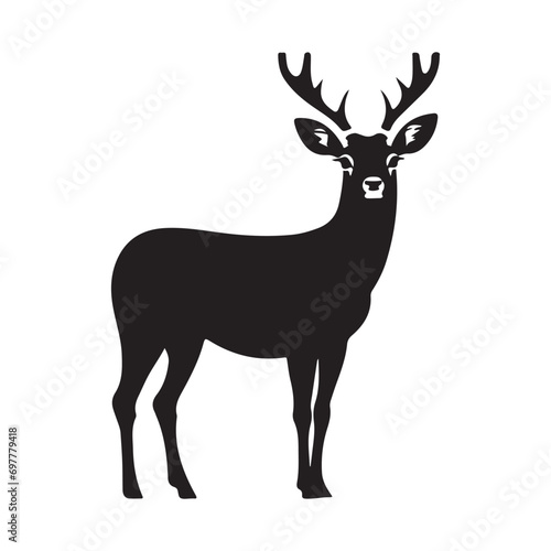 deer silhouette vector