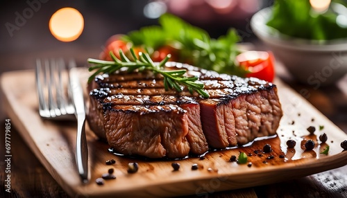 grilled steak photo