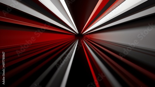 a red white and black stripes