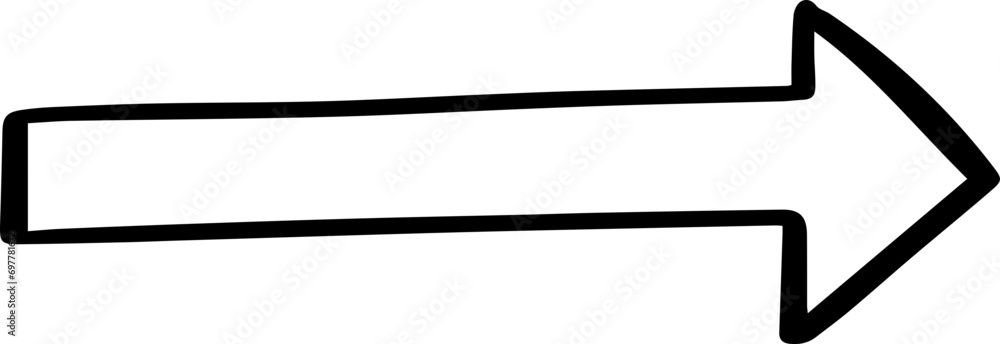 doodle sketch grunge marker arrow doodle sketch grunge marker arrow