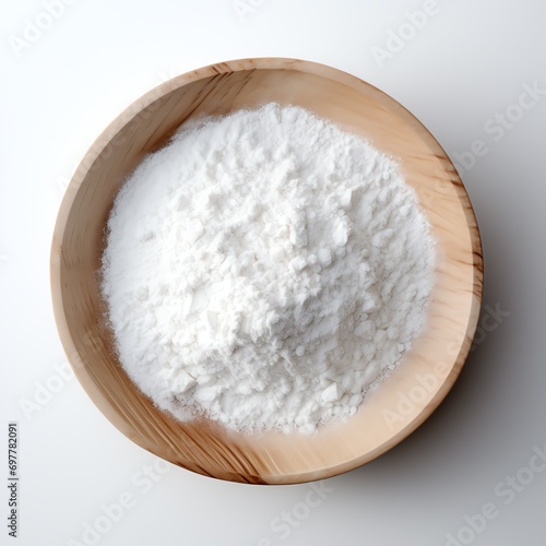 a bowl of white powder