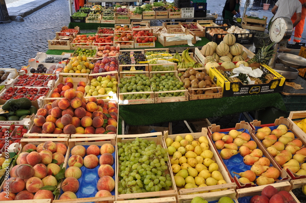 Obraz premium Vegetable stand