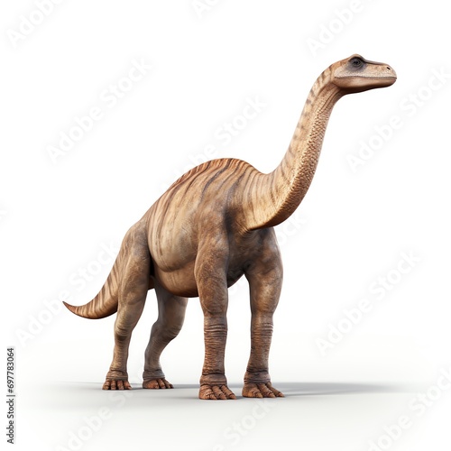 a dinosaur with long neck and long tail © Maria