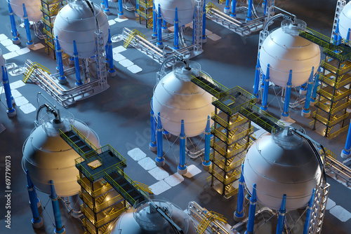 Spherical storage for fuel....