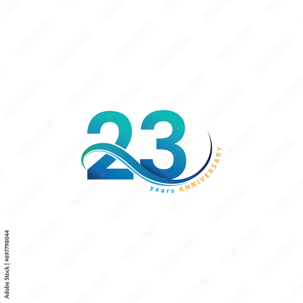 23 years Logo vector template eps for your company, industry purpose ready to use 23 years Logo vector template eps for your company, industry purpose ready to use