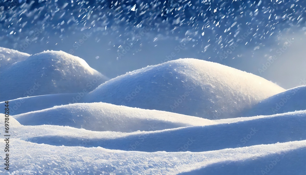 Winter's Embrace. A Serene Scene of Snowfall and Snowdrifts, Capturing the Beauty of Unique Snowflakes and Frosty Landscapes During a Gentle Blizzard. Winter's Embrace. A Serene Scene of Snowfall and Snowdrifts, Capturing the Beauty of Unique Snowflakes and Frosty Landscapes During a Gentle Blizzard.