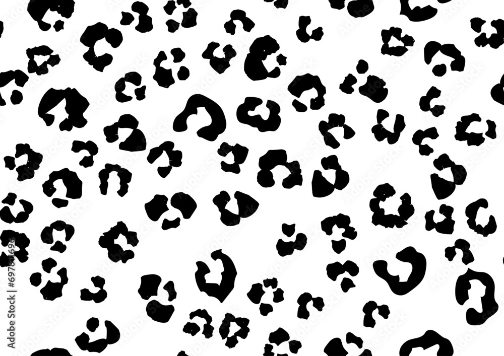 Leo Seamless Vector Dog. Black Jaguar Print. Snow Leopard Vector Spot. Black Animal Drop. Leopard Monochrome Leather. Cheetah Seamless Texture Camouflage. Mud Animal Stain. White Cheetah Animal Fur.