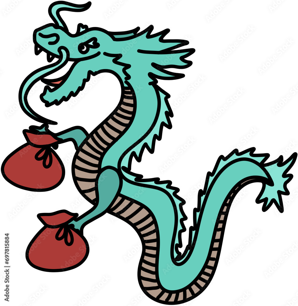 Obraz premium 청룡