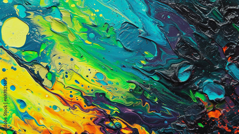 Colourful splash paint background Colourful splash paint background