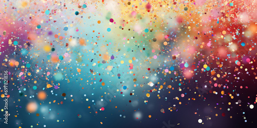 Abstract sparkling glitter confetti background