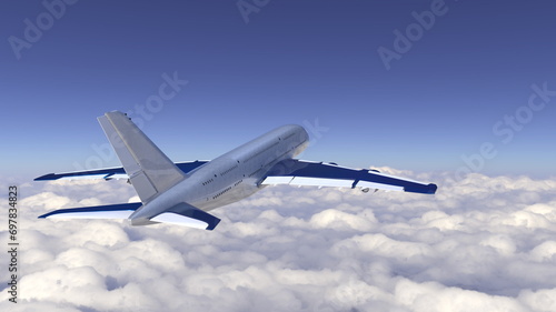 飛行機 3DCG レンダリング